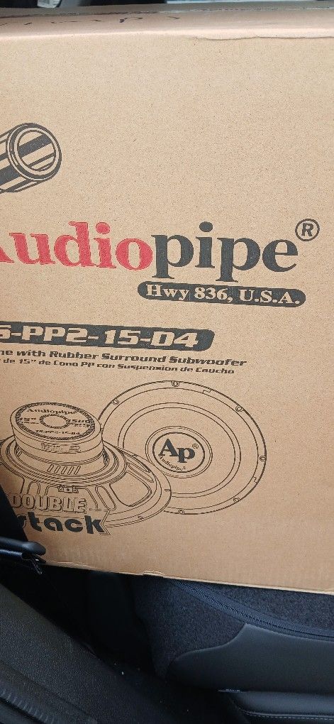 15inch Audiopipe Pp2