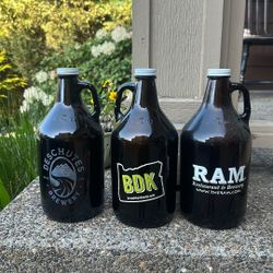 64oz Beer Growlers - $10 For 3 Of Them Or Best Offer. 