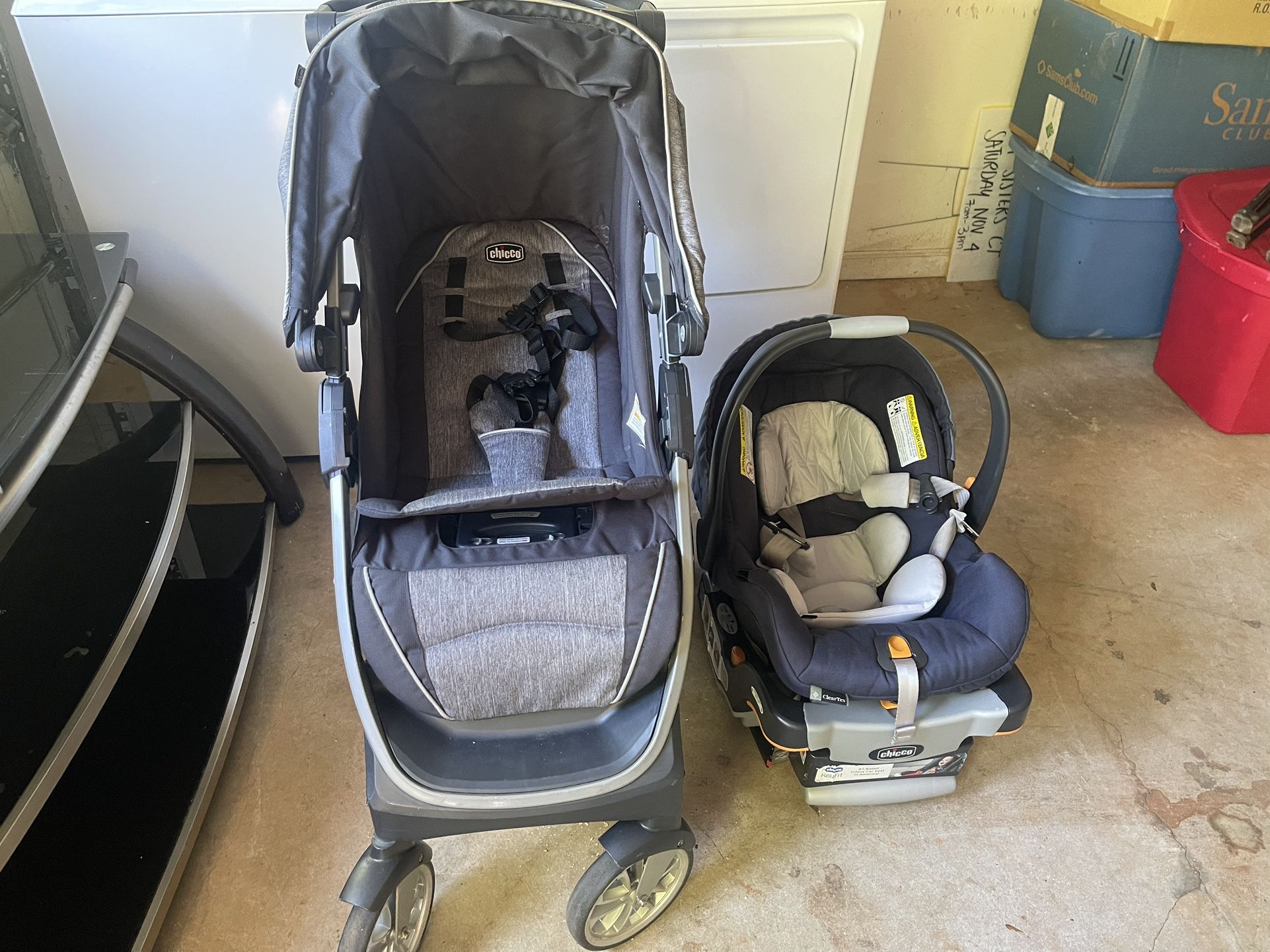 Chicco Bravo Stroller And Car Seat