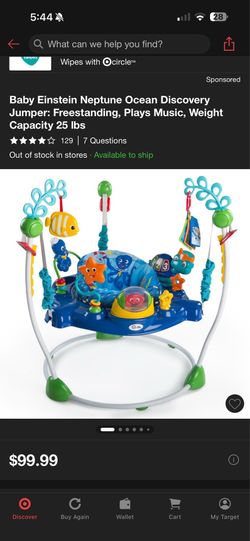 Baby Einstein Freestanding Jumper
