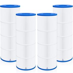 Future Way 4 Pack 20 Inch X 7 Inch Replacement Pool Filters Cartridges
