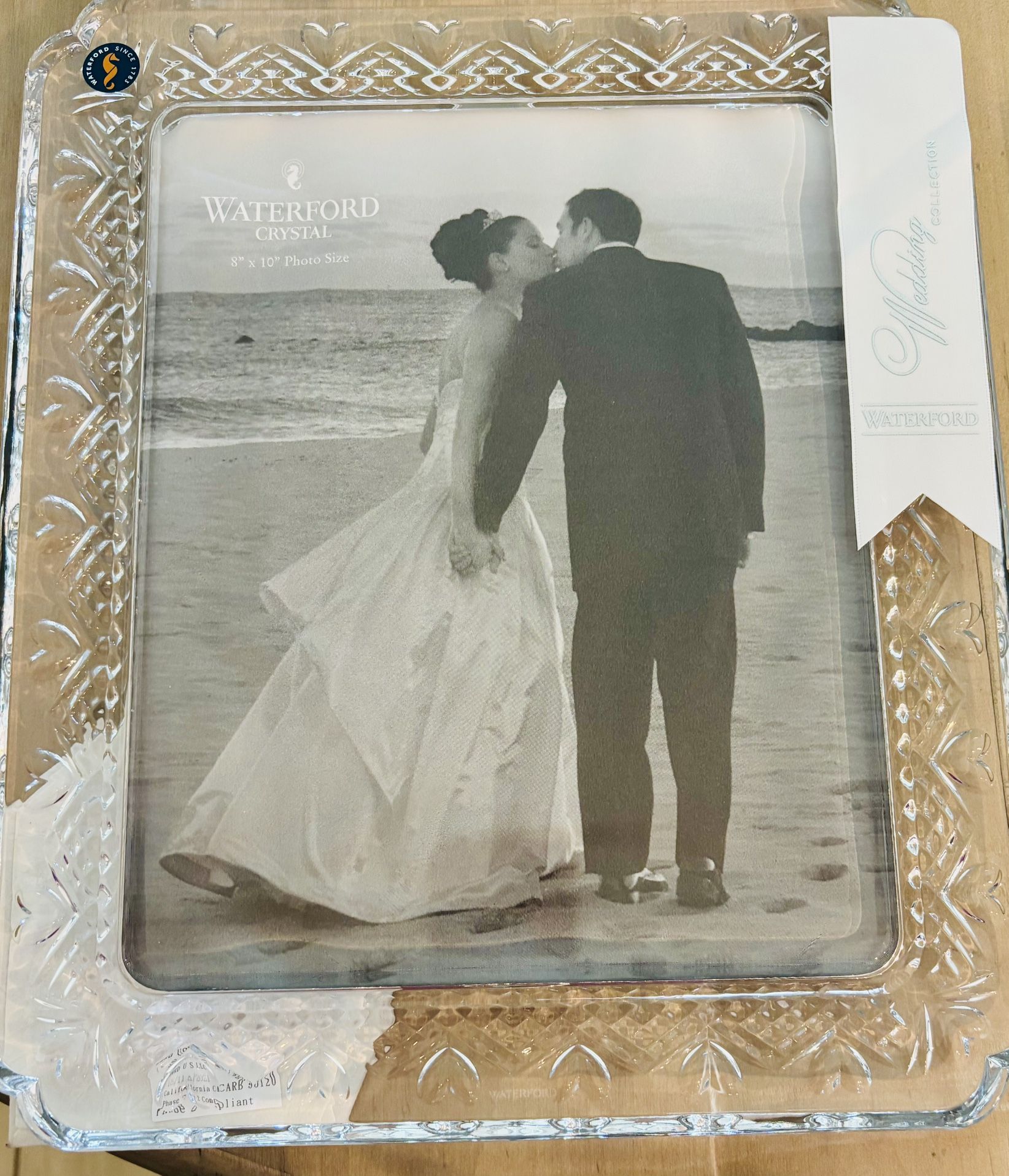 WATERFORD WEDDING HEIRLOOM 8X10 FRAME