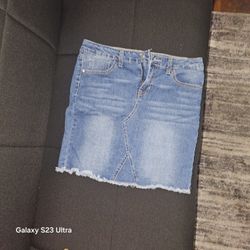 Denim Skirt