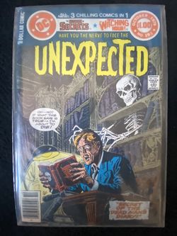 Unexpected (Rare 3 in 1 Horror Comic )