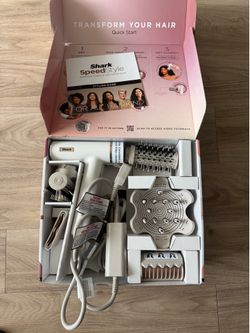Shark high velocity hair dryer and straightener