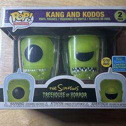 Funko Pop! Kang & Kodos 2-Pack – Treehouse of Horror – 2019 Summer Convention (GITD)