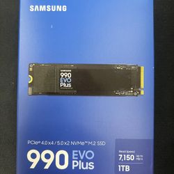 1TB 990 EVO plus