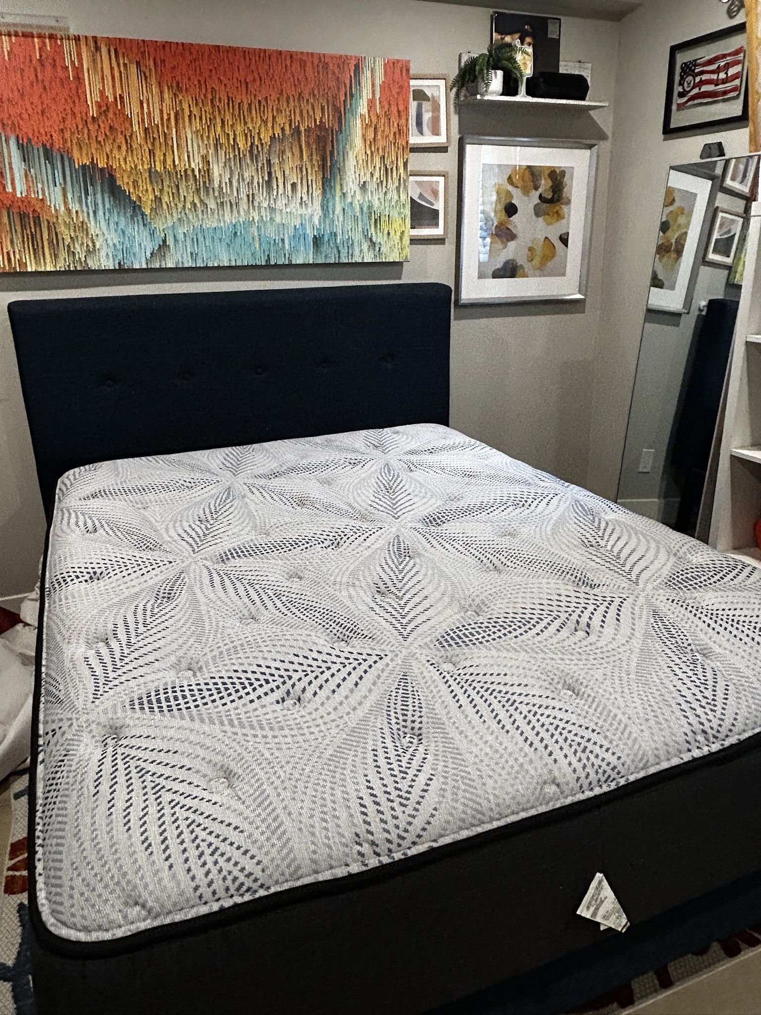 Queen-size Matteess With Frame