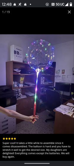 Party LED lights balloon