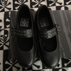 Women’s Black TUK MaryJane Creepers