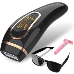 IPL Hair Removal for Women Men - Permanent Painless At-Home Hair Remover Device