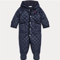 Ralph Lauren- Hooded Barn Bunting (6 Months)