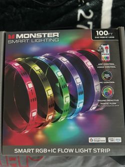 LED Light Strip (Monster Smart Lighting 100 ft)