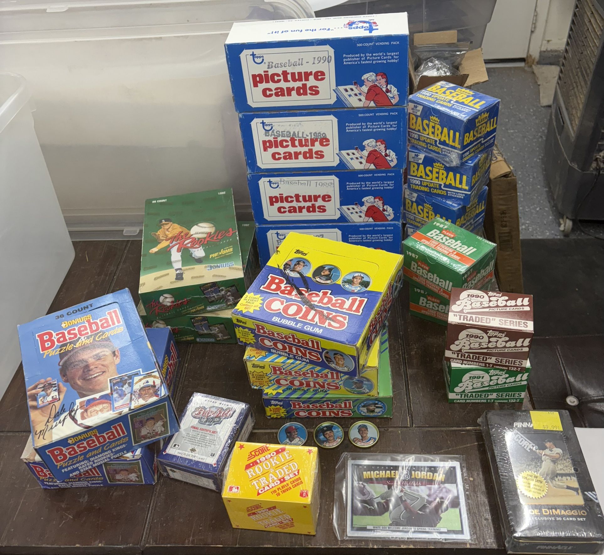 1990s Baseball Card Sets And Wax