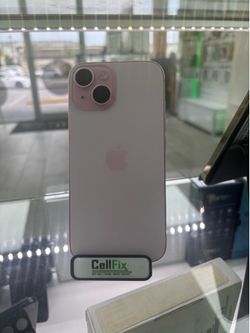 AT&T or Cricket clean 128Gb IPhone 15  with warranty included & charger on sale now ! Get it for $49