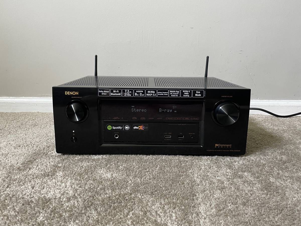 Denon AVR-X3200W 7.2 Bluetooth WiFi Home Theater Surround Receiver