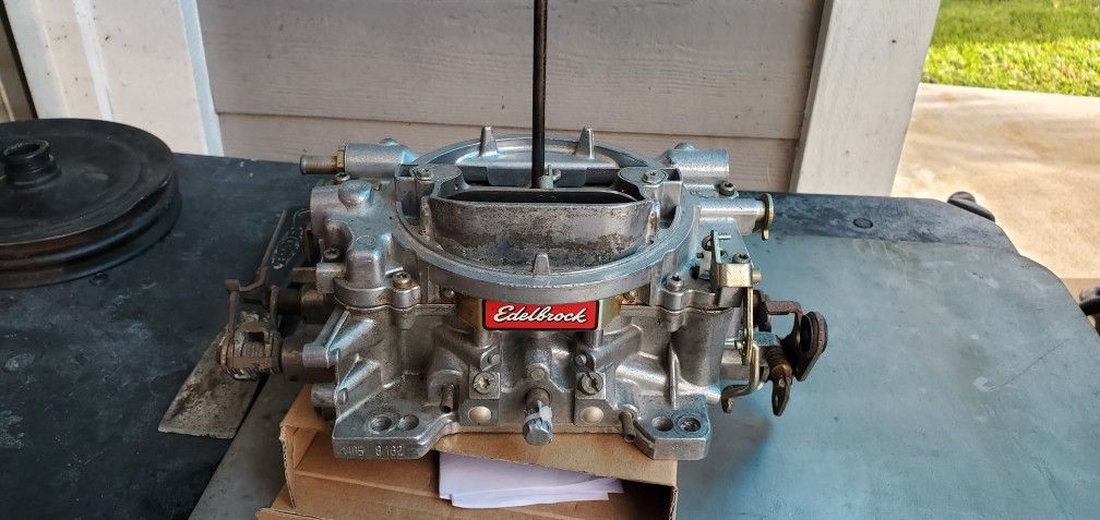 Edelbrock 1405 Carb Carburetor C10 C20 C30 K5 Blazer GMC Jimmy K10 K20 K30