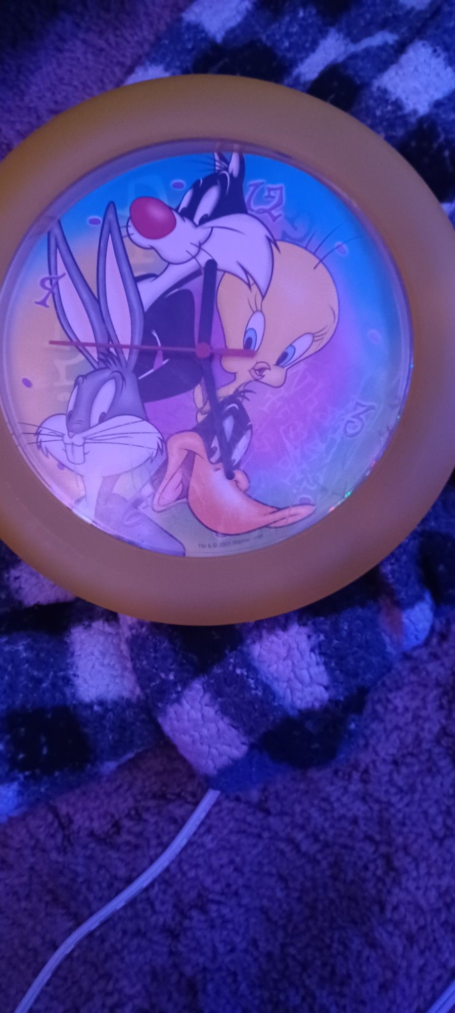Bugs Bunny Tweety Bird Clock