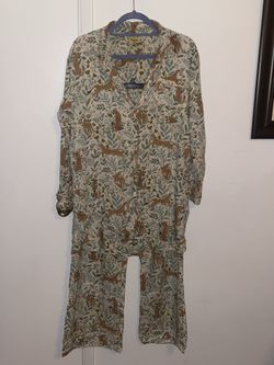 World Market Bohemian Pajama set L/XL