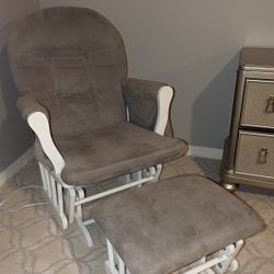 Glider Chair And Foot Rest $100