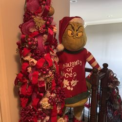 Grinch And Matching Tree
