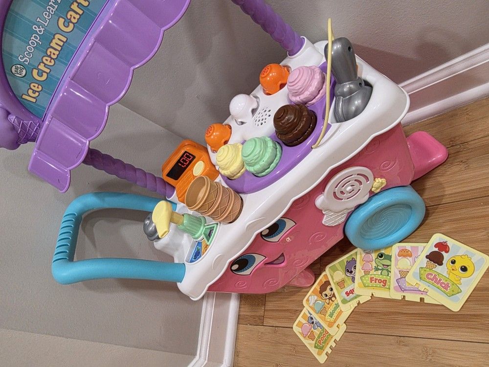 LeapFrog Scoop & Learn Ice Cream Cart.