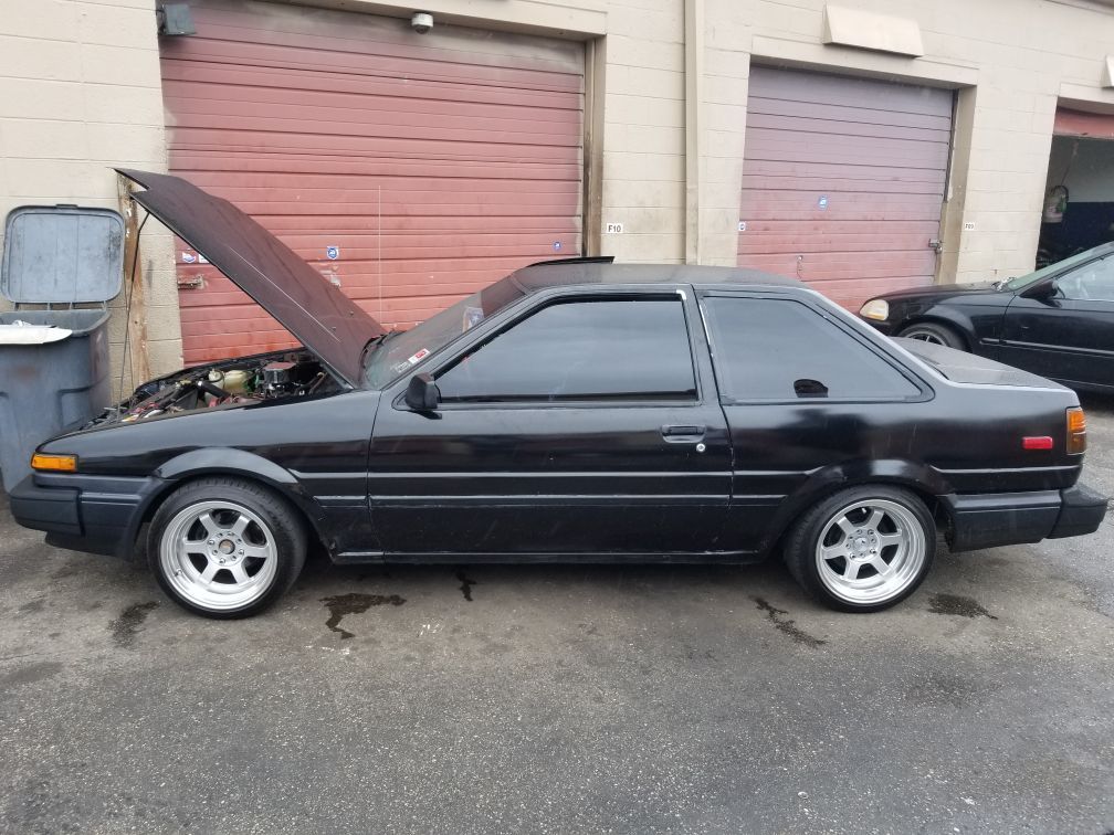 1986 ae86 toyota corolla, 1.6 Sr5, Sapito