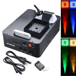 Fog Smoke Machine w/ Remote Control Light DMX 20000 - Home Business Equipment
