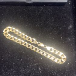 14kt Miami Curb Link Bracelet 8mm 18g