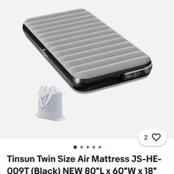 9" Twin Air Mattress 3Min Fast Inflatable Self Inflating Mattress Deluxe Blow Up