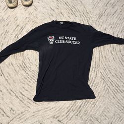 NC State Club Soccer Long Sleeve Shirt – Size [M]