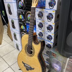 The Oscar Schmidt Banjo Quinto Acoustic Electric Guitar