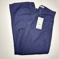 Carhartt FR Flame Resistant Pants 32x30 Dark Navy Blue NWT