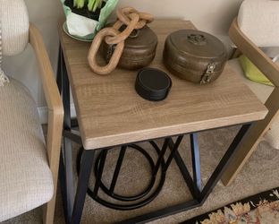 Coffee table and matching side table