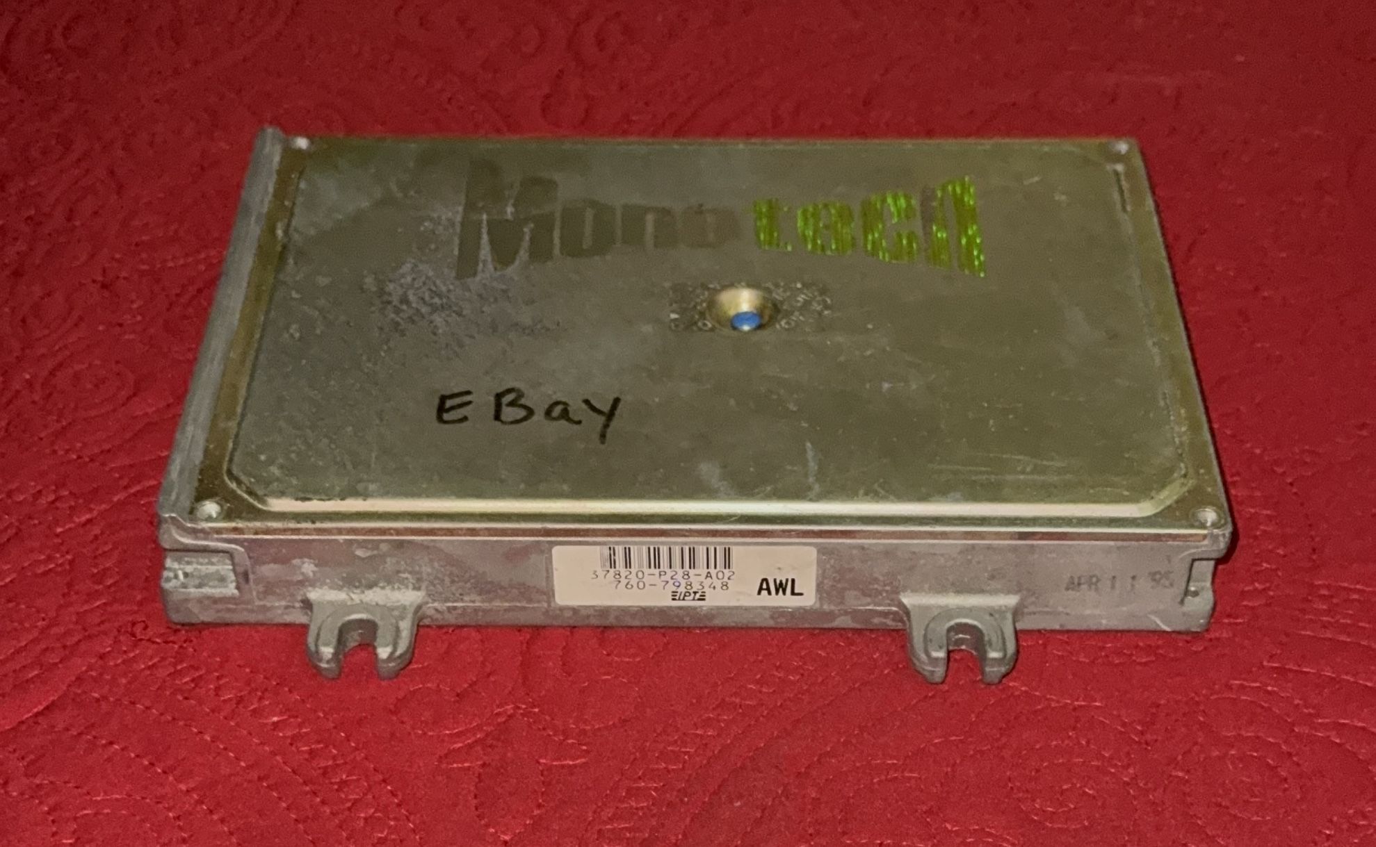 MANUAL OBD1 ECU 37820-P28-A02 DEL SOL Si 92-95 Honda Civic Ex 