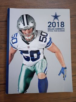 Dallas Cowboys 2018 Official Team Bluebook - Great Condition!