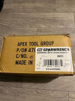 GEARWRENCH 89073 163-piece Chrome Socket Set
