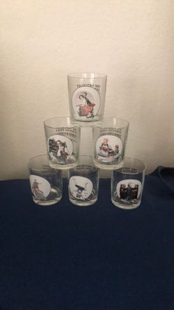 Norman Rockwell Vintage Glasses 