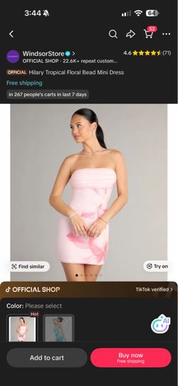 Pink dress