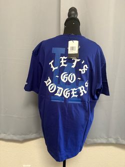 royal blue Men's Los Angeles Dodgers New Era Born x Raised Let's Go Dodgers T-Shir