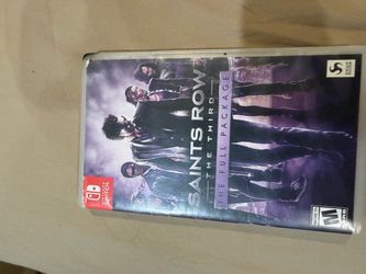 Saints Row The Third Full Package Nintendo Switch