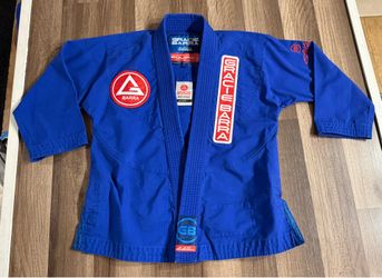 Gracie Barra Blue Equipe Edition Jiu-jitsu Gi, Size Youth 3