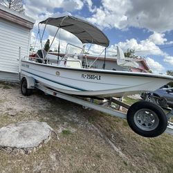 2002 Sea Pro Skiff 