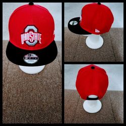 OHIO STATE BUCKEYES NCAA COLLEGE SNAPBACK HAT. 