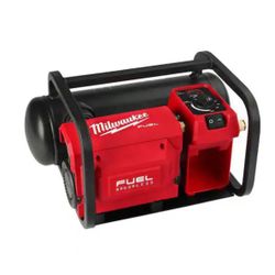 Milwaukee M18 Compressor FUEL 18-Volt Lithium-Ion Brushless Cordless 2 Gal. Electric Compact Quiet