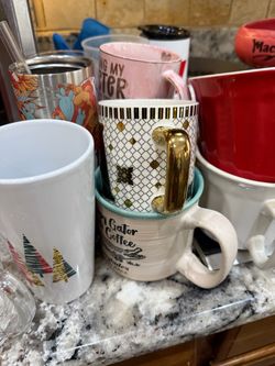Free Assorted Coffee Mugs, plates, cups