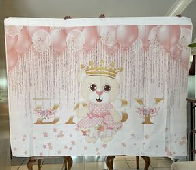 Teddy Bear Baby Backdrop
