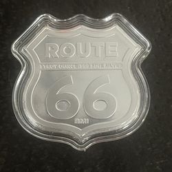 1 oz .999 fine Silver - Icons of Route 66 - California Shield Santa Monica Pier