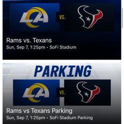 2025 Rams Home games 4 Seats And Tailgating 