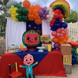 Cocomelon Birthday Setup